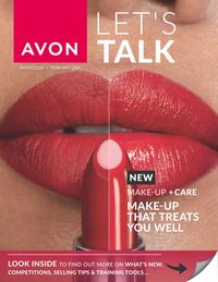 Avon Lets Talk  brochure 2024 page 1