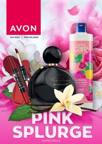 Avon Pink Splunge  brochure 2023 page 1