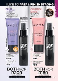 Avon September 9 2022 catalogue page 73