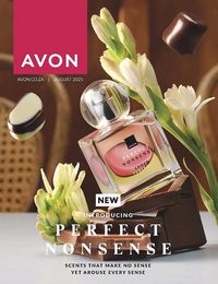 Avon August 8 2025 catalogue page 1