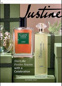Justine October 10 2025 catalogue page 1