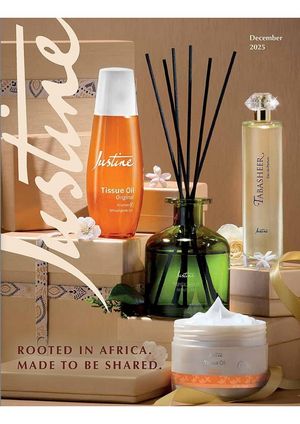 Justine December 12 2025 catalogue page 1